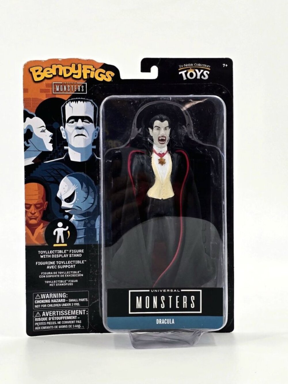 Dracula BendyFigs Universal Monsters Series 1 The Noble Collection With Stand